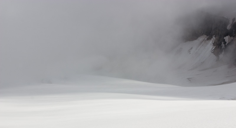 Clouds Above The Nisqually Glacier